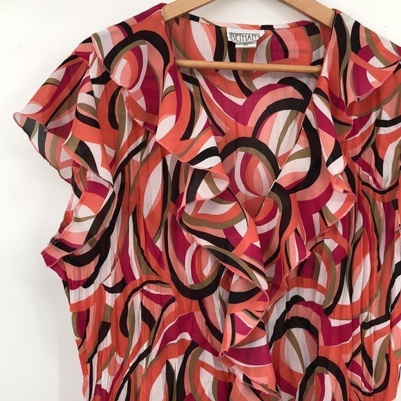 Bethany Semi Sheer Sleeveless Top Size XXL (20) - Picture 2 of 13